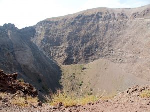 Crater of Vesuvio